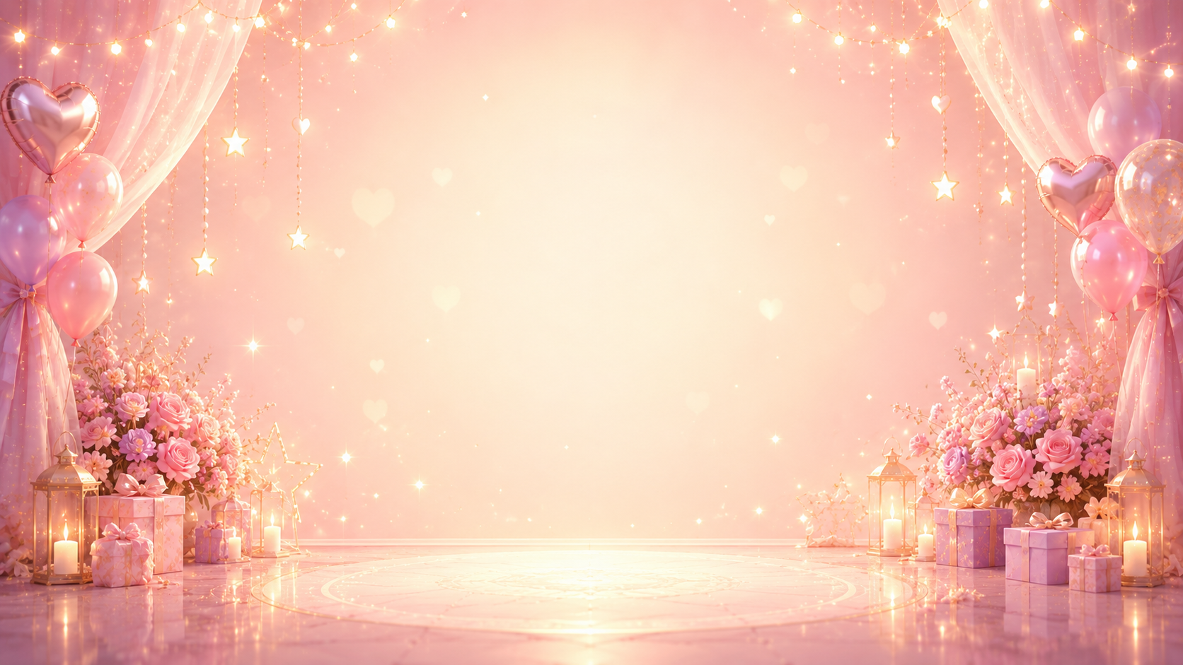 Magical Birthday Background